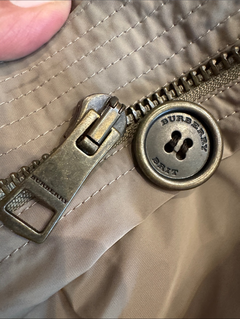 Authentic Burberry Brit Quilted Jacket - Picture 9 of 16
